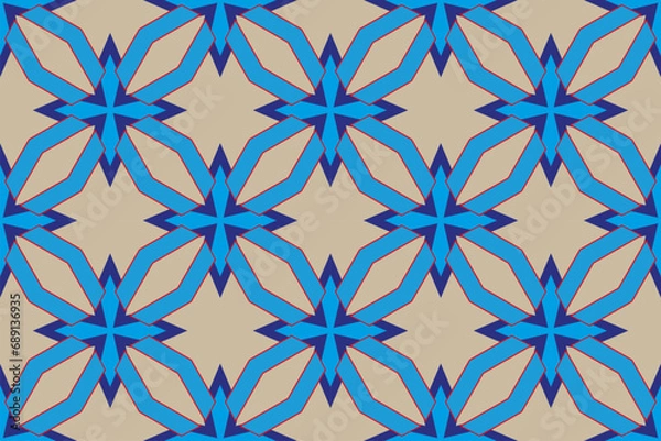 Fototapeta High quality seamless realistic texture. Pattern with abstract geometric style. Abstract geometric pattern. A seamless background.