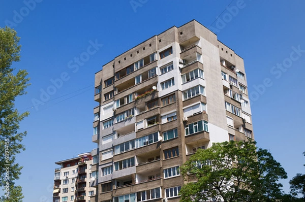 Obraz Apartament blocks
