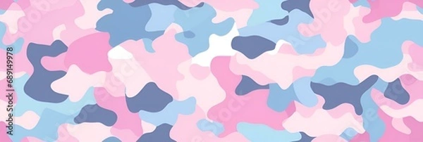 Fototapeta pastel camouflage pattern
