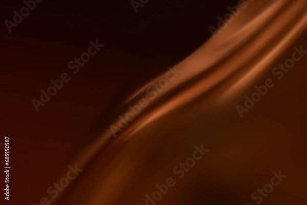 Obraz ブラウンの抽象背景　チョコレートやコーヒー色のイメージ背景　ライン
