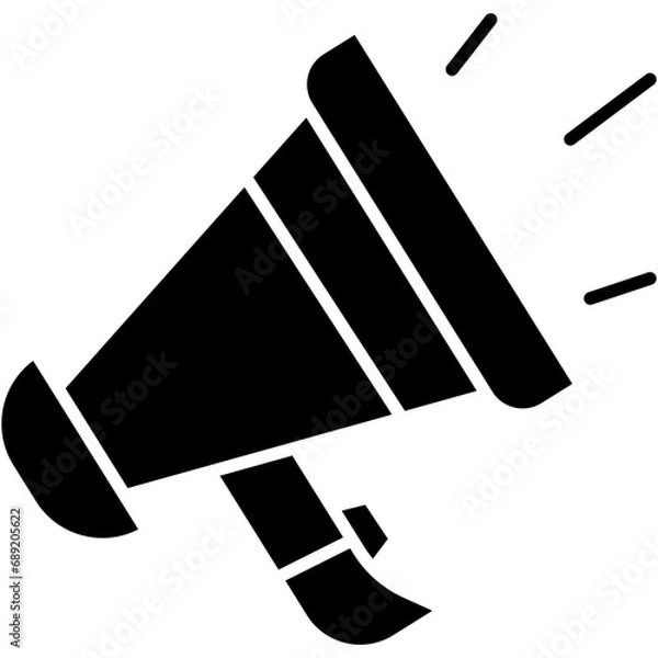 Fototapeta magaphone vector design .svg