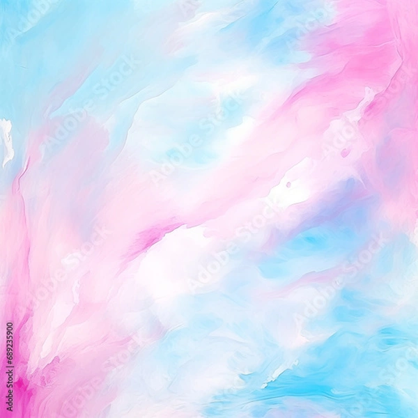 Fototapeta Watercolor painting background,showed canvas texture,swirling brush strokes,smooth water flow