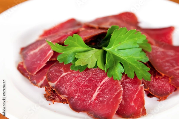 Obraz Beef tenderloin carpaccio