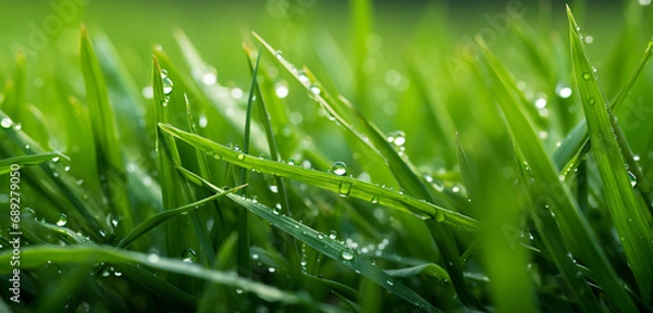 Obraz grass with dew