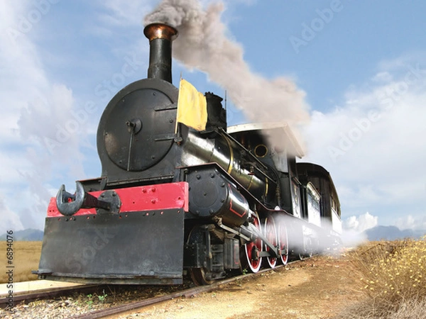 Obraz Zabytkowy pociąg