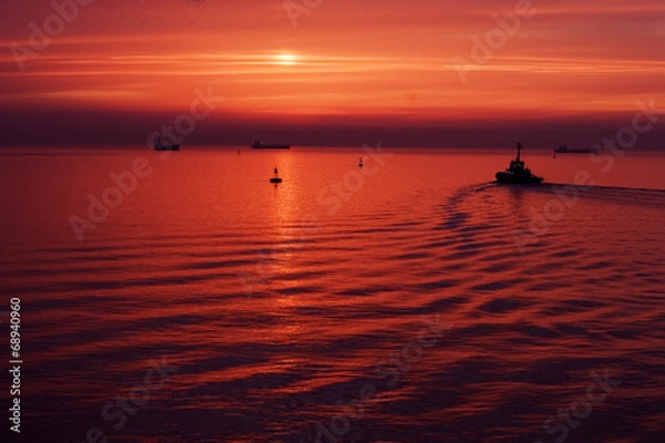 Fototapeta 노을속으로