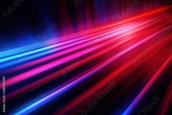 Fototapeta Party Pulse Abstract Neon Waves Fantastic Fusion Neon Lightscape,Neon Dance Floor Background