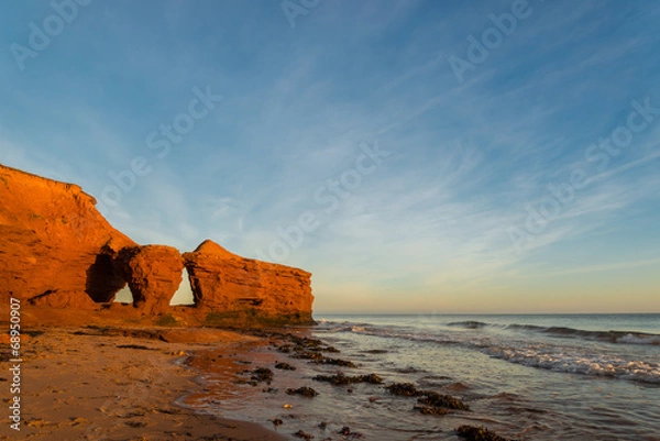 Obraz Red Sandstone Cliffs
