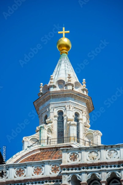 Obraz Florence 27 jul 2014 - view of cathedral SANTA MARIA DEL FIORE i