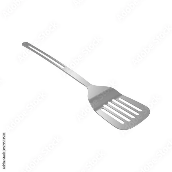 Obraz kitchen spatula on isolated no background