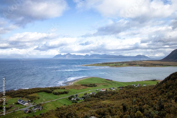 Obraz Matmora hike, Lofoten Islands, Norway, Europe