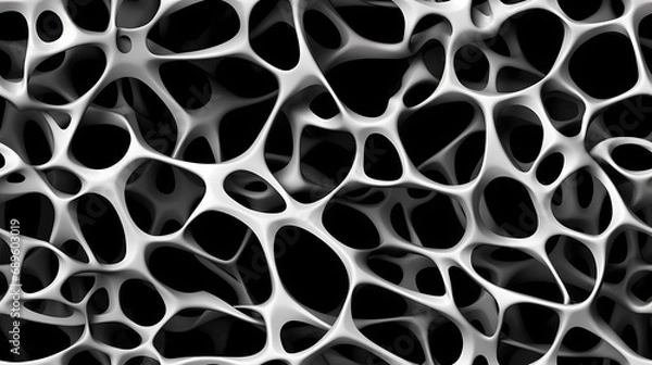 Fototapeta organic cell patterns with a hyper-realistic 3D texture