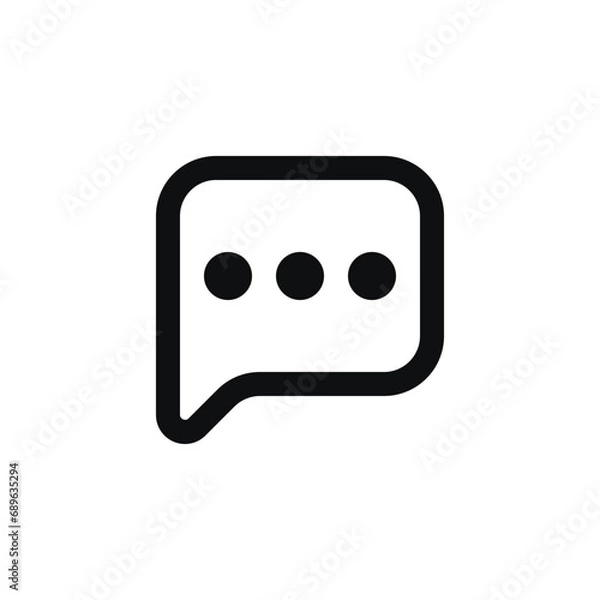 Obraz chat bubble messages icon