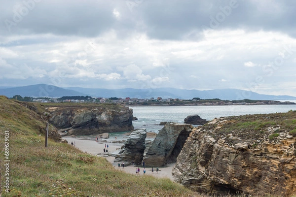 Obraz Sea landscape with clouds