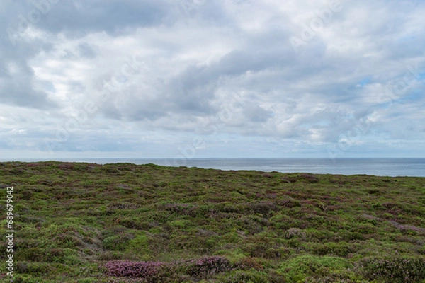 Obraz Sea landscape with clouds