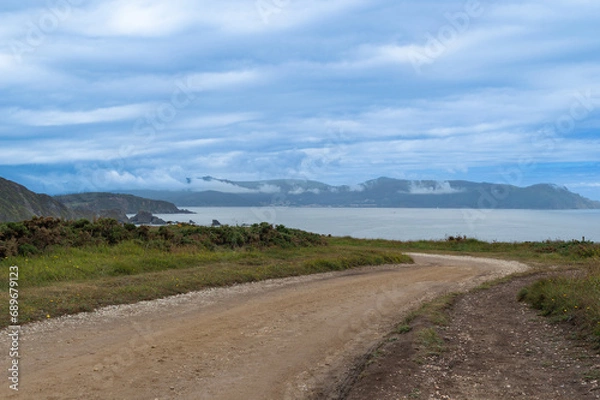 Obraz Sea landscape with clouds