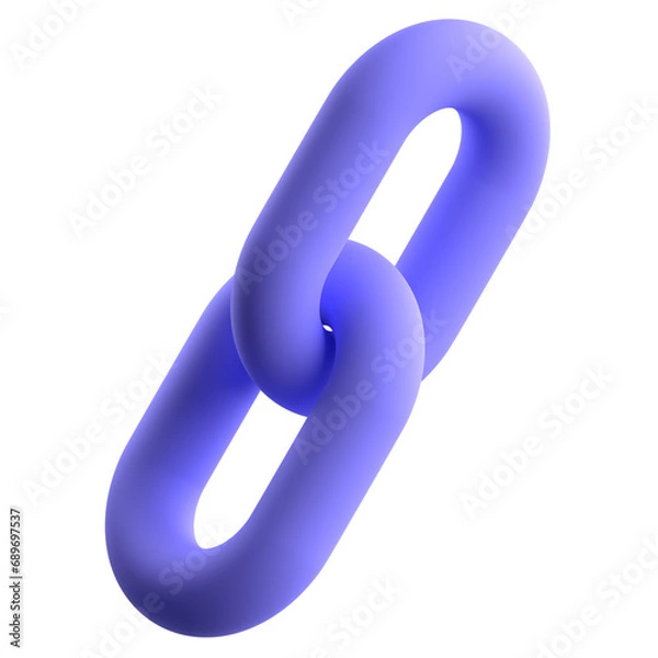 Obraz Link 3D Icon