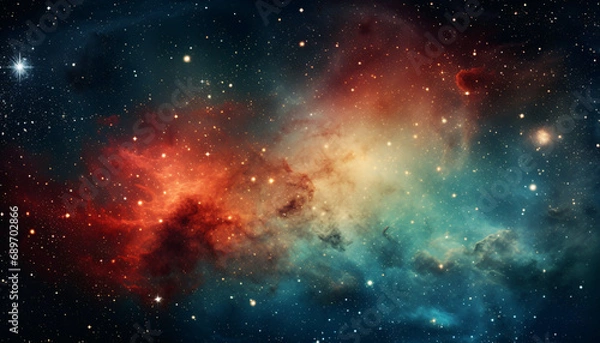 Obraz Galactic cosmic background