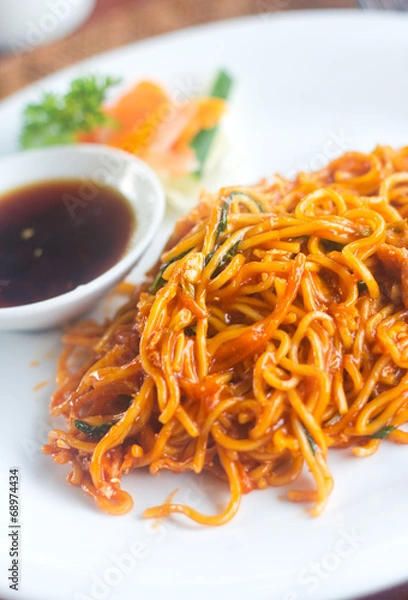 Fototapeta Scrumptious mee goreng