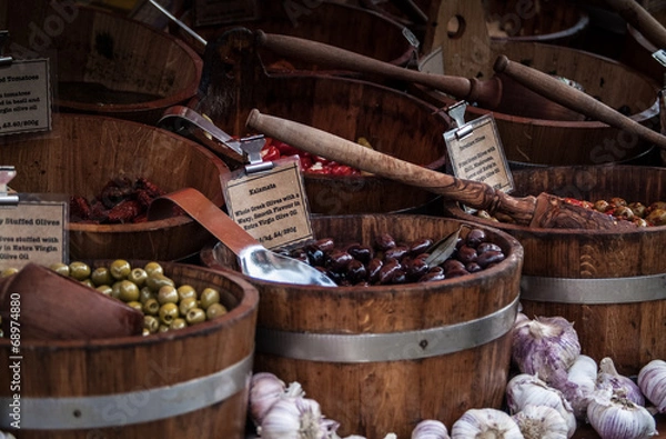Obraz Olives in the market