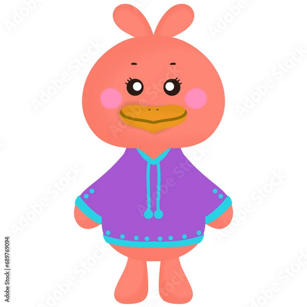 Obraz Cute duck