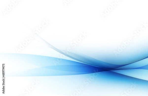 Obraz Abstract blue and cyan background or template
