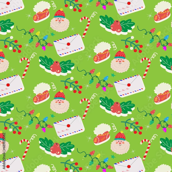 Obraz Паттерн Новорічний