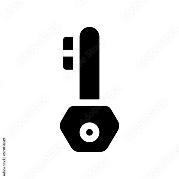 Fototapeta key glyph icon