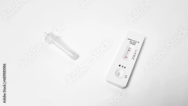 Obraz Positive covid test