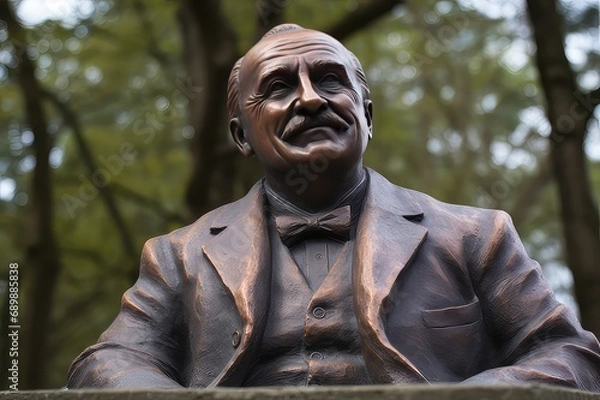 Obraz Martin Heidegger statue