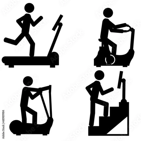 Obraz Sport na siłowni