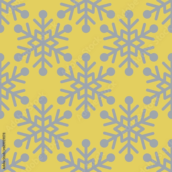 Obraz Christmas seamless pattern background.