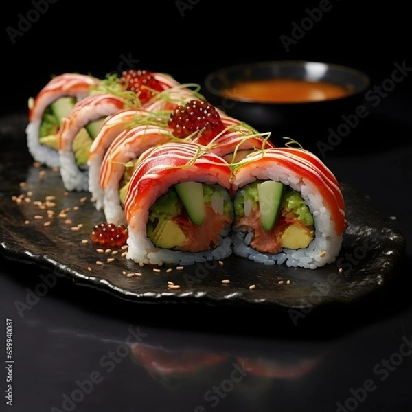 Obraz sushi with salmon