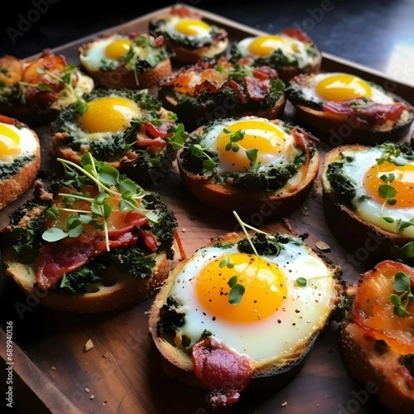 Obraz easter cake with eggs and vegetables