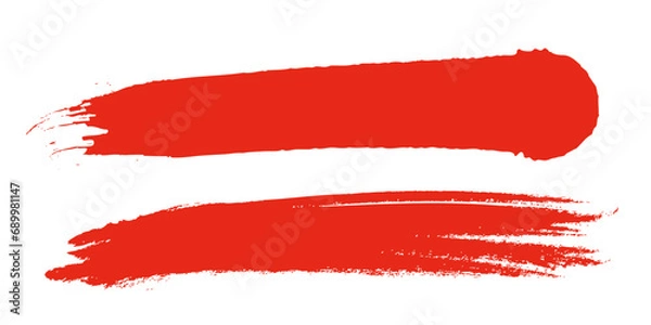 Fototapeta 毛筆の素材。ブラシタッチのテクスチャー