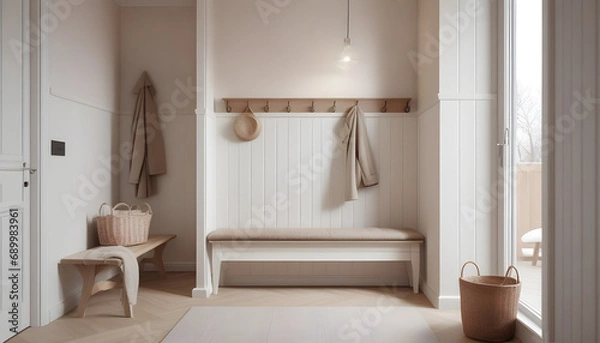Fototapeta mud room entry way
