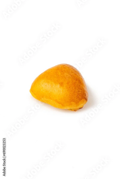 Obraz baked pie on a white background