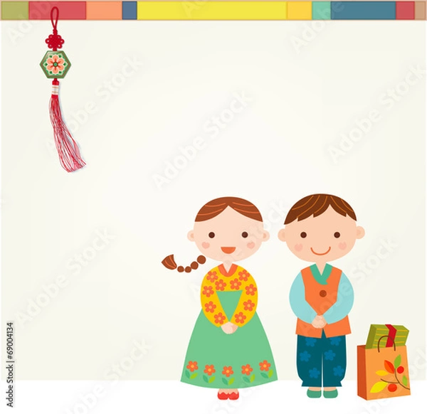 Obraz Postać Chuseok 1