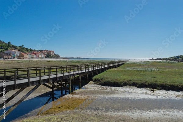 Obraz wooden walkway