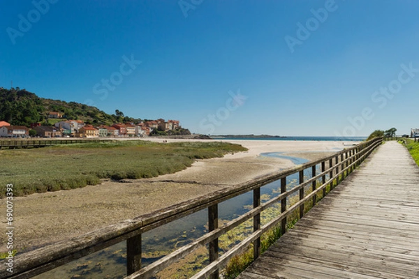 Obraz wooden walkway