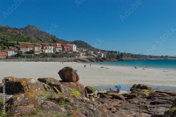 Obraz Sea landscape with clouds