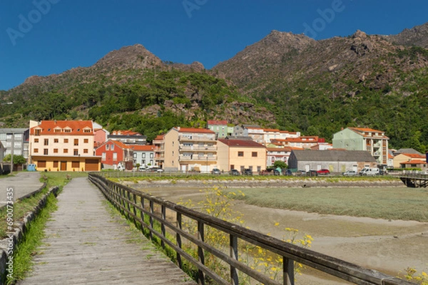 Obraz wooden walkway