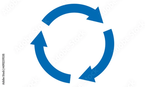 Fototapeta 矢印（循環）サイクル　アイコン