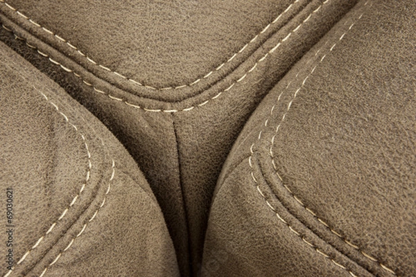 Obraz upholstered furniture - detail (contrasting stitching)