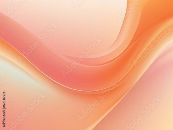 Fototapeta abstract background in Peach Fuzz colors