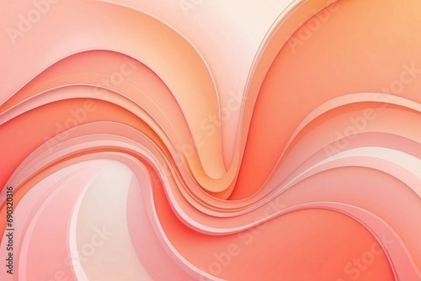 Fototapeta abstract background in Peach Fuzz colors