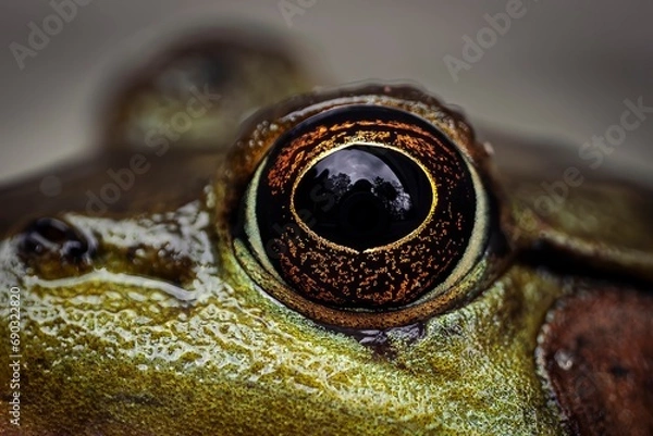 Obraz close up of a frog