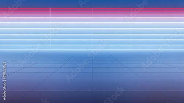 Obraz Blue and Pink Background with Lines