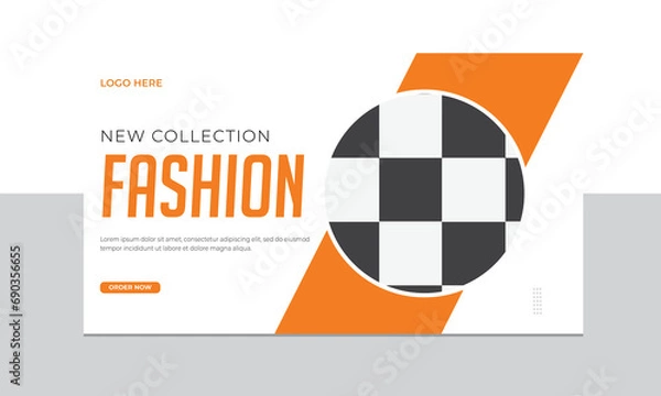 Obraz  Corporate Web banner design.