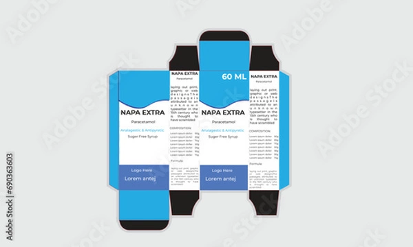 Obraz Packaging design.